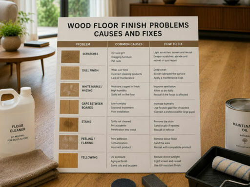 Common Wood Floor Finish Problems (And How to Actually Fix Them)