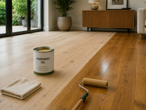 Applying Hardwax Oil to a Wood Floor, Step by Step