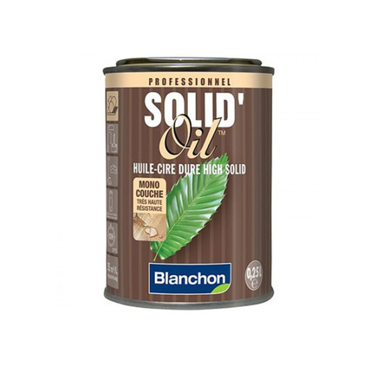 Blanchon Solid Oil, White Grey, 0.25L