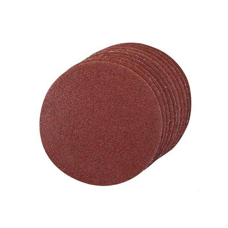 Silverline Single Sided 60G Sanding Disc, 125mm, Velcro