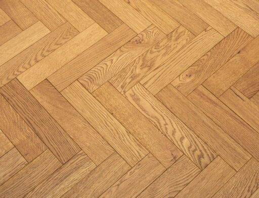 Trofors Engineered Oak Flooring, Herringbone, Rustic, Golden Brushed & Oiled, 80x20x350mm