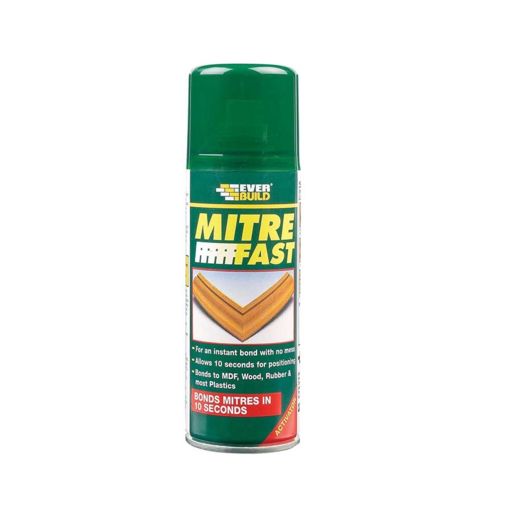 Everbuild Mitre Fast Activator Aerosol, 200ml