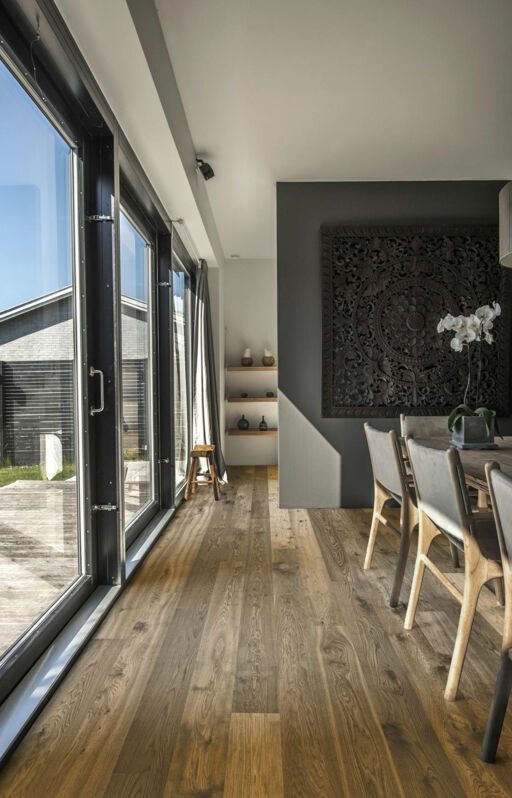 Kahrs Lux Terra Engineered Oak Flooring, Rustic, Brushed, Matt Lacquered, 187x3.5x15mm