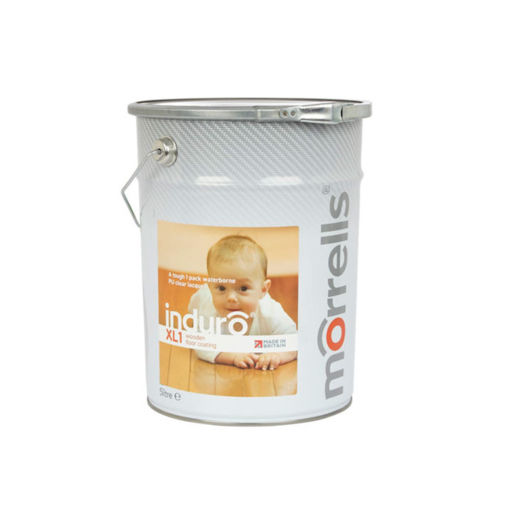 Morrells Induro XL1-50, Satin Anti-Bacterial Waterbased Varnish, 5L