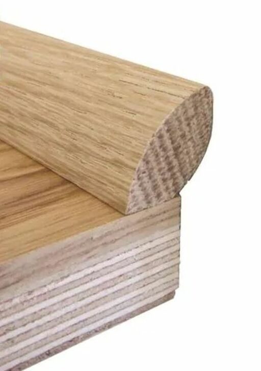 Traditions Solid Oak Quadrant Beading, Oiled, 19x19mm, 2.7m