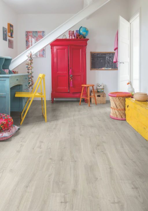 QuickStep ELIGNA Newcastle Oak Grey Laminate Flooring, 8mm