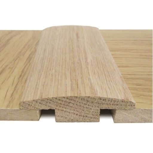 Traditions Solid Oak T-Shaped Threshold, Unfinished, 7mm, 2.7m