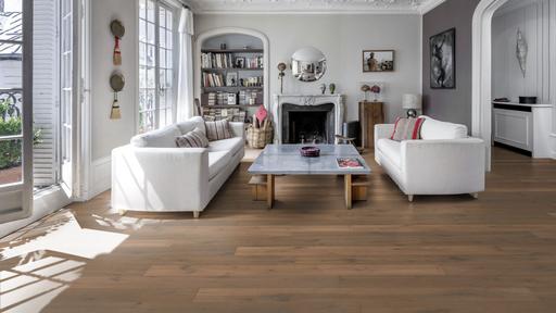 Kahrs Tempest Oak Tramontane Engineered Flooring, Brushed & Oiled, 220x14x2200mm