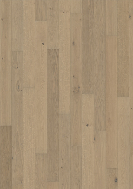 Kahrs Classic Nouveau Oak Nouveau White Engineered Flooring, Brushed & Matt Lacquered, 187x15x2420mm