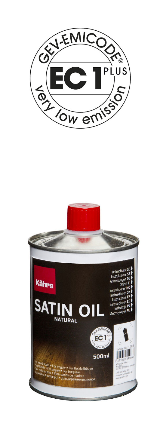 Kahrs Cleaning and maintenance Kährs Satin Oil 0,5 L