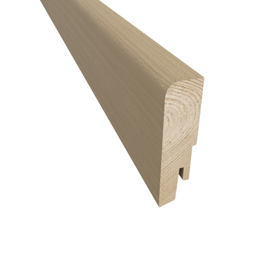 Kahrs Skirtings Skirting Frosted Oat, Matt Lacquered